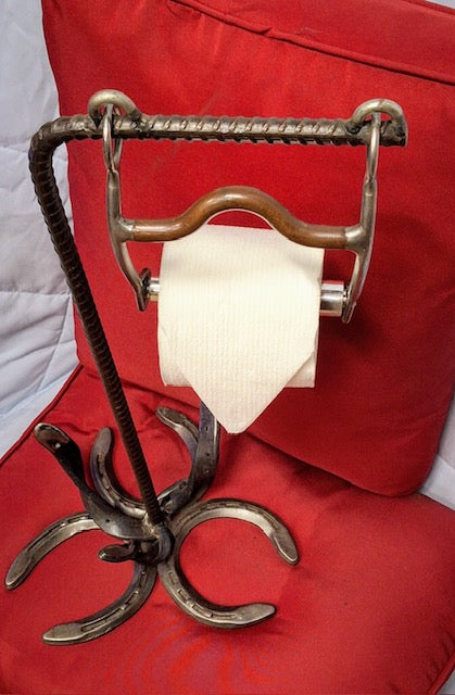 freestanding toilet paper holder