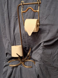 freestanding toilet paper holder