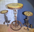 spoke wheel table